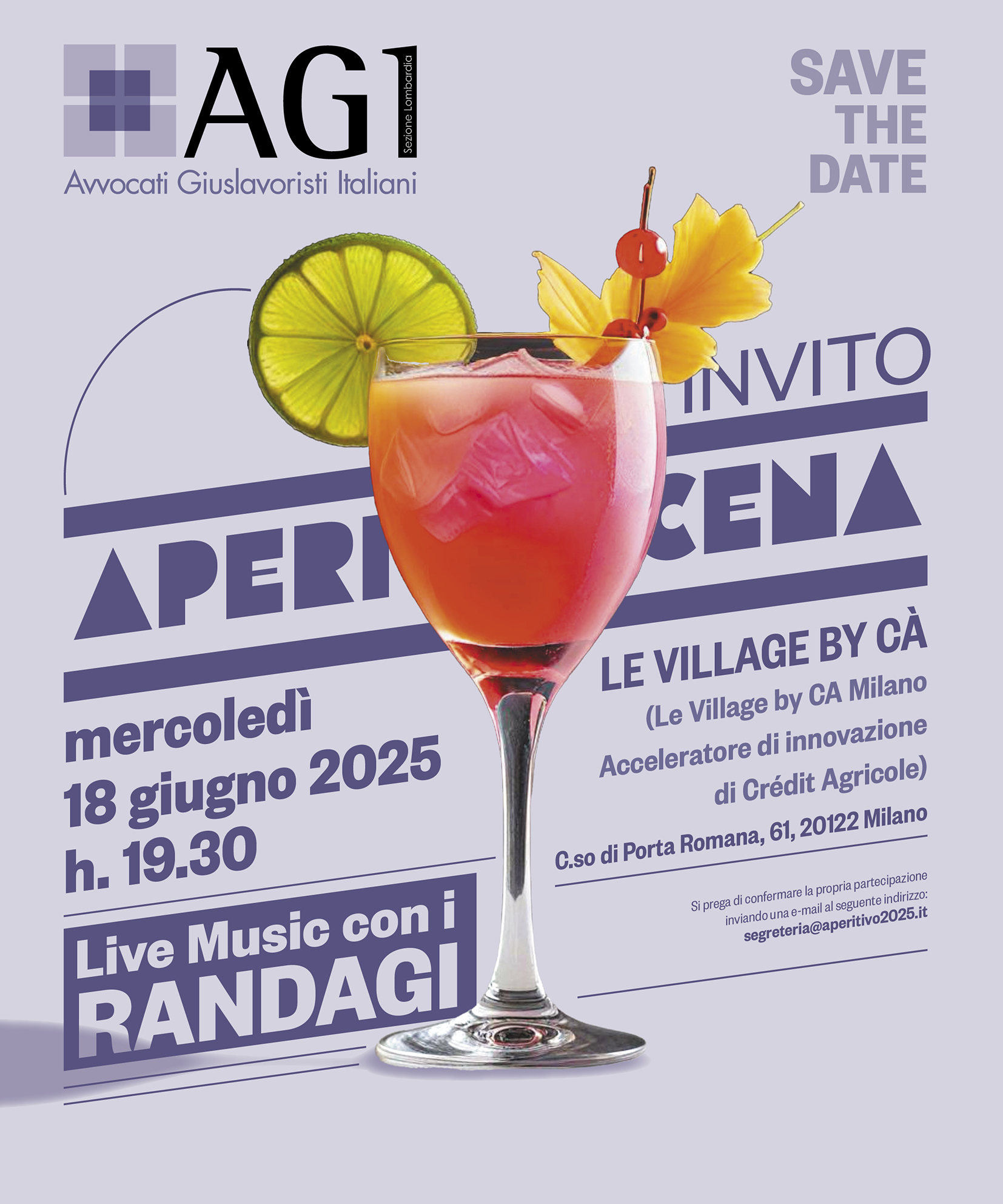 Apericena AGI Lombardia - Estate 2025